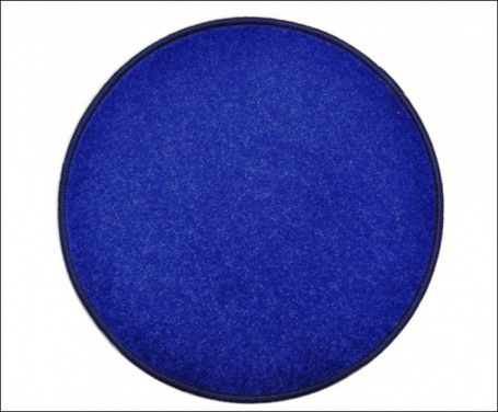 Eton tmavě modrý koberec kulatý 100 cm