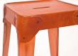 Unikátní kovová stolička (4 kusy) Unico - detail