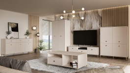 Luxusní obývací pokoj Bayon - béžová